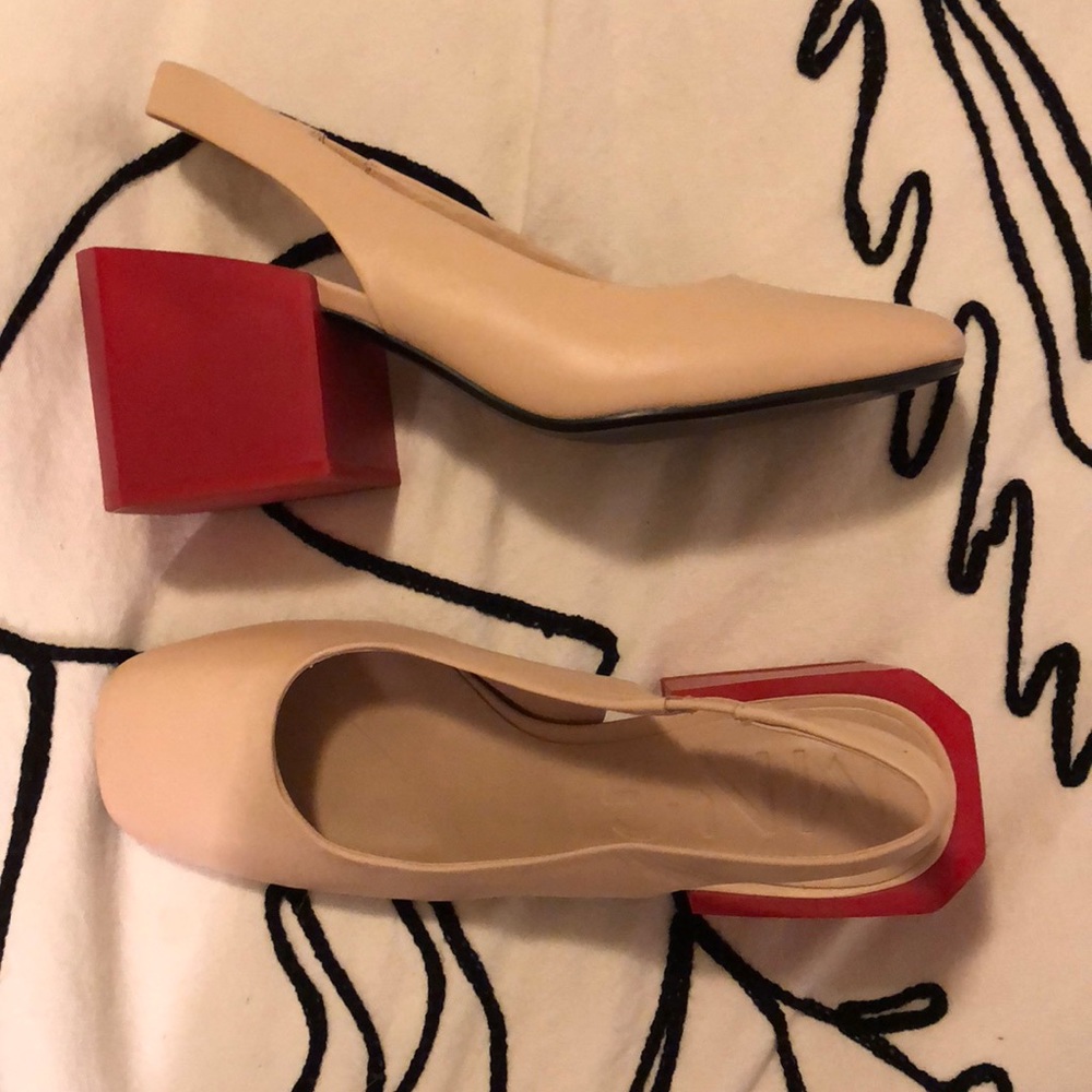 Graphic Red Heels
